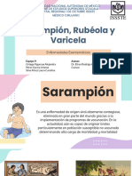 Sarampión, Rubéola y Varicela