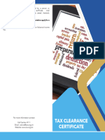 Tax Clearance Certificate