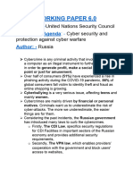 Working Paper 6.0 - Russia