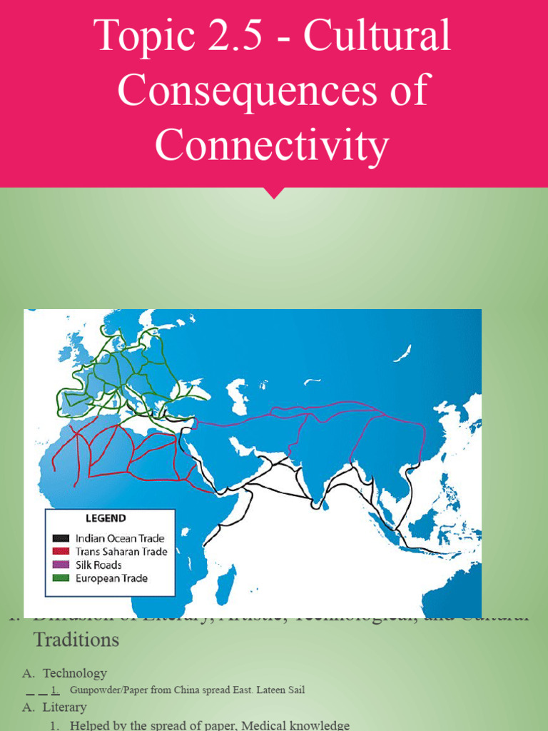 Topic 2.5 Cultural Consequences of Connectivity PDF