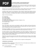 Module 3.3 Classification Models, An Overview