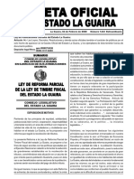 Extraordinaria 1433 Ley Timbre Fiscal Año 2020