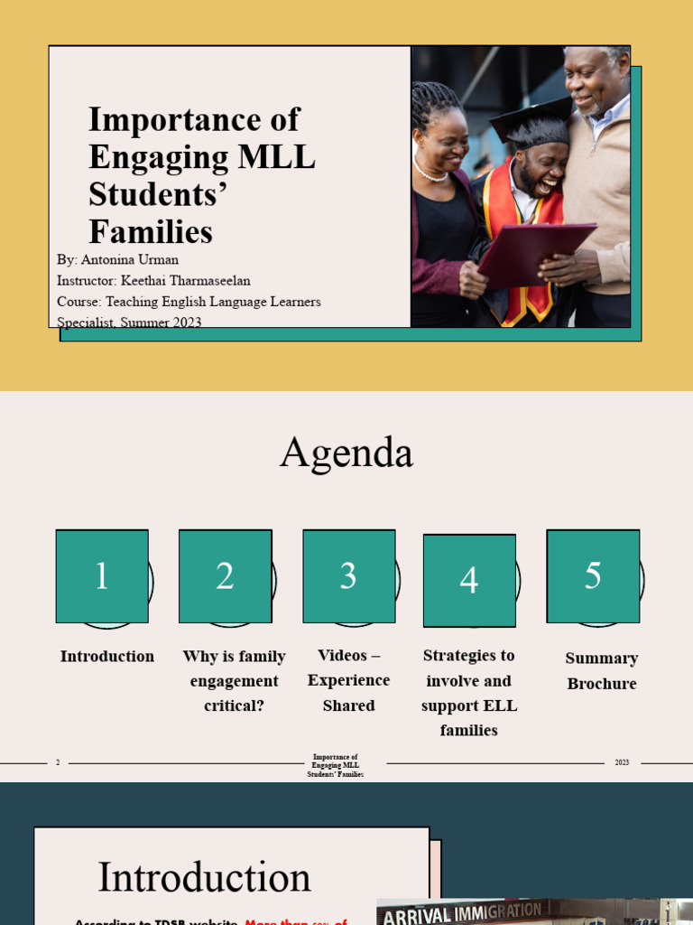 Engaging Families of ELL Students | PDF | Multilingualism | Linguistics