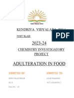 Druv Chemistry Project File Class 12TH