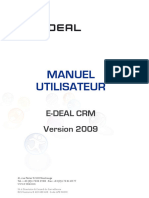 E DEAL 2009 Manuel Utilisateur