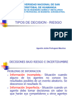 1.tema V Decisiones Bajo Riesgo