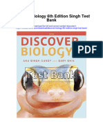 Ebook Discover Biology 6Th Edition Singh Test Bank Full Chapter PDF