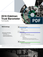 2016 Edelman Trust Barometer Global Mounting Trust Inequality