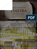 CARTA À IGREJA DE TIATIRA - Apocalipse 2.18-29