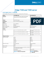 Server Generation Comparison Matrix t440