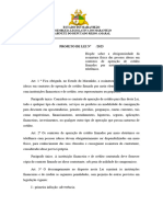 PROJETO DE LEI # - Obrigatoriedade Da Assinatura Física Das Pessoas Idosas em Contratos de Operação de Crédito