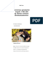 16 03 2004 Investimento Desmatamento