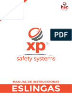 Manual Eslingas XP Safety