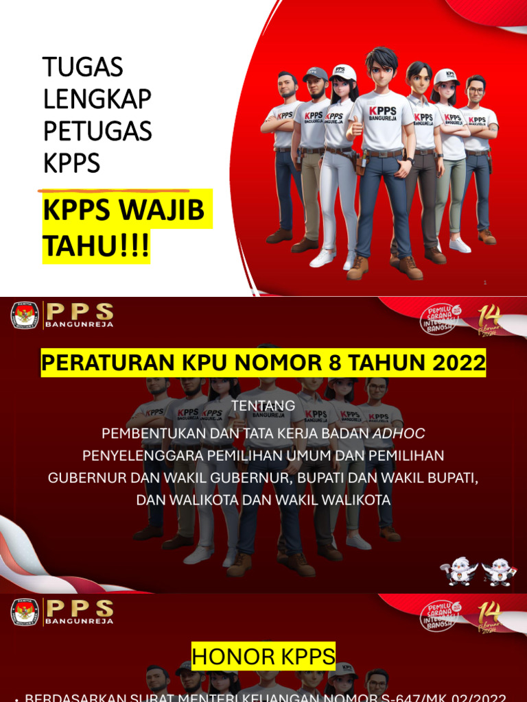 Tugas KPPS Lengkap | PDF | Bisnis | Hukum