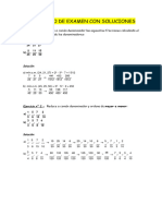 Examen Fracciones1ºb (Soluciones)