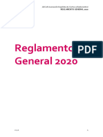 Reglamento General Aecar 2020