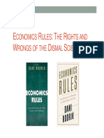 Dani Rodrik Economics Rules - RESUMEN