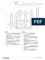 Crosswords Unit 2 Burlington Options 4