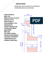 Exercício de Revisão - Engrenagem