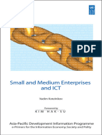 Small and Medium Enterprises and ICT