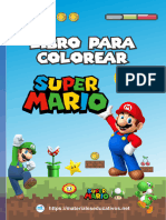 Libro para Colorear de Mario Bros