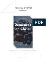 Demeurez en Christ