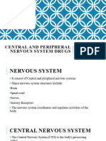 Central and Peripheral Nervous System Drugs