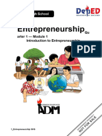 Entrep12 q1 m1 Introduction-To-Entrepreneurship