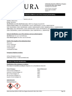 Safety Data Sheet Oregano Essential Oil EO-ORE