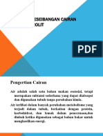 Fisiologi Keseibangan Cairan Dan Elektrolit (Indra Lessy)