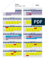 Calendário FEM 2023