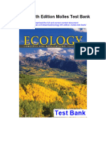 Ebook Ecology 6Th Edition Molles Test Bank Full Chapter PDF