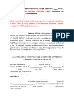 43 - Revisional Contrato de Empréstimo Consignado Atualizada - Responsabilidade Civil Objetiva Bancos