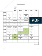 Horario 3