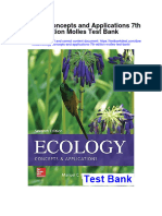 Ebook Ecology Concepts and Applications 7Th Edition Molles Test Bank Full Chapter PDF