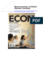 Ebook Econ For Macroeconomics 1St Edition Mceachern Test Bank Full Chapter PDF