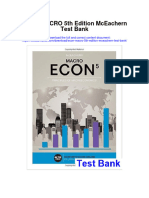 Ebook Econ Macro 5Th Edition Mceachern Test Bank Full Chapter PDF