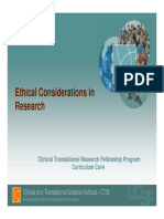 CTRFP Ethical Considerations