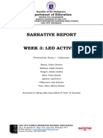 Group 1 Week3 Narrative Report