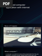 Advanced Computer Application With Internet