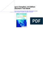 Download ebook Econ Macro Canadian 1St Edition Mceachern Test Bank full chapter pdf