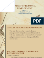 Aspects of Personal Development