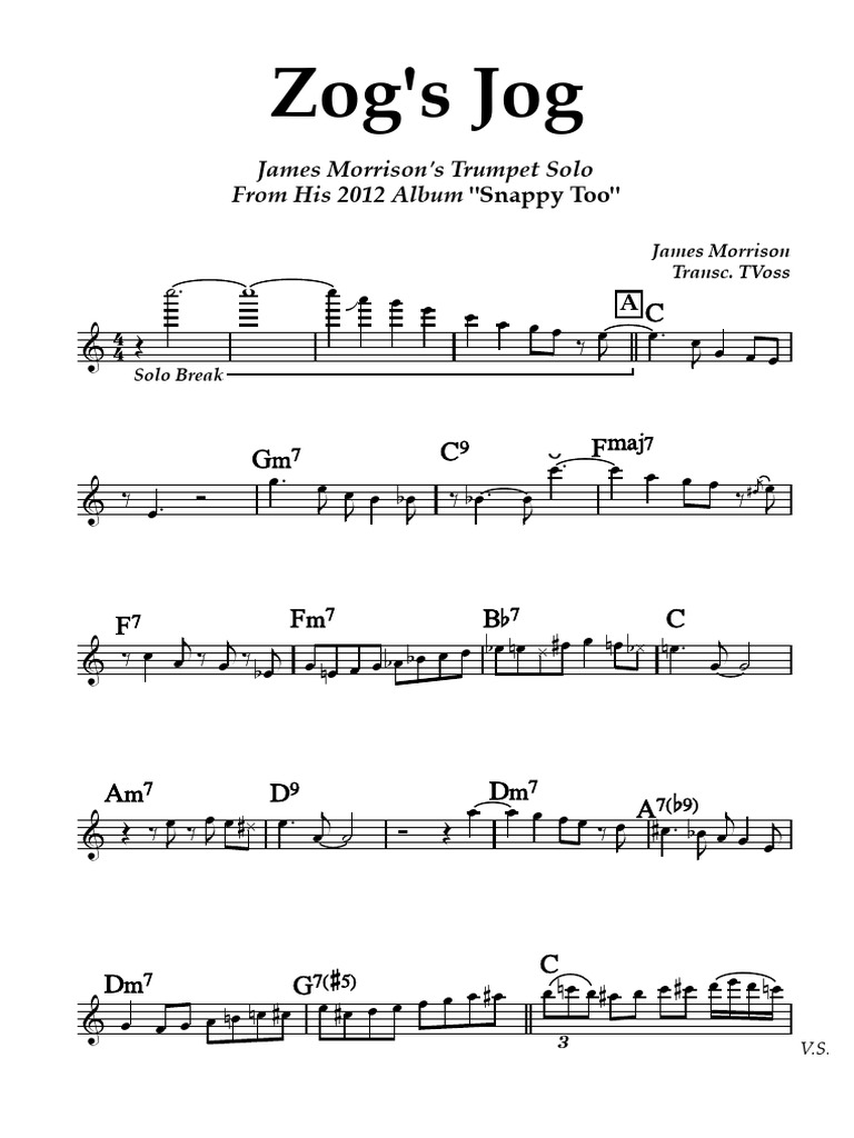 Snappy Too James Morrison Solo | PDF