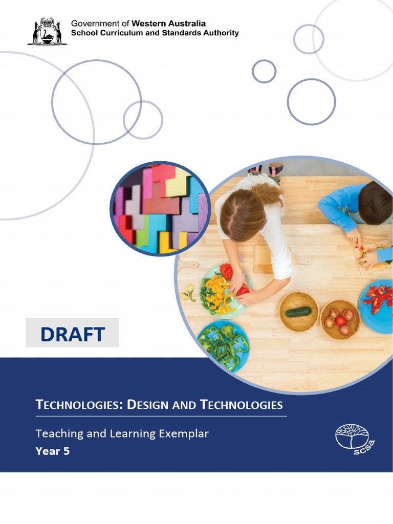 Technologies Design and Technologies Year 5 Teaching and Learning ...