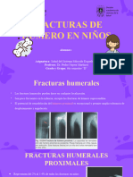 Fracturas de Humero