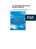 Ebook Economics 19Th Edition Mcconnell Solutions Manual Full Chapter PDF