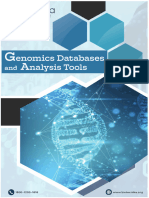 Genomic Databases - Analysis Tools