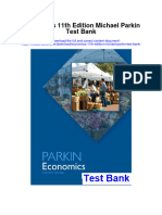 Ebook Economics 11Th Edition Michael Parkin Test Bank Full Chapter PDF