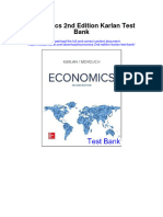 Download ebook Economics 2Nd Edition Karlan Test Bank full chapter pdf