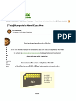 Dump de La Nand Xbox One